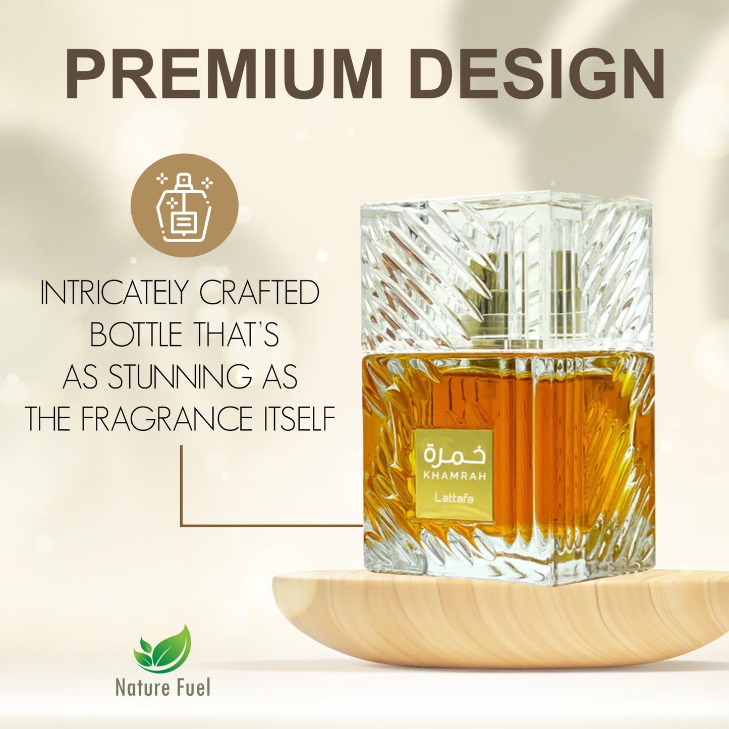 Khamrah by Lattafa | Men’s Eau de Parfum 100ml – Sweet, Spicy & Woody