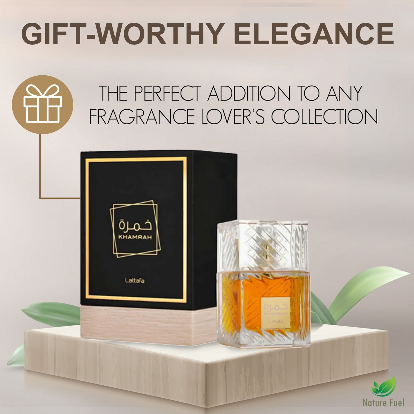 Khamrah by Lattafa | Men’s Eau de Parfum 100ml – Sweet, Spicy & Woody