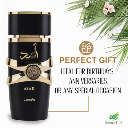 Lattafa Asad | Eau de Parfum for Men 100ml – Bold, Smoky & Woody