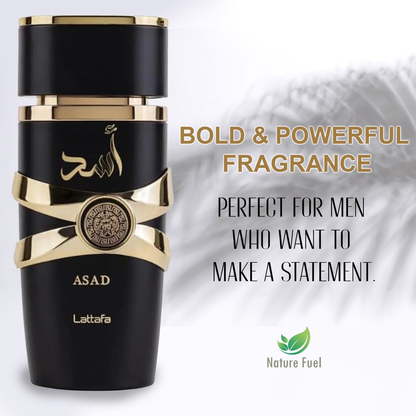 Lattafa Asad | Eau de Parfum for Men 100ml – Bold, Smoky & Woody