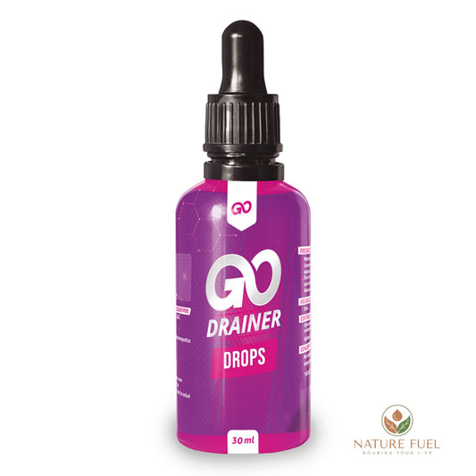 Go Drainer Natural Drops | 30ml Flower Extract Dietary Supplement