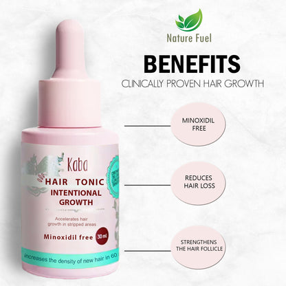 KABA Intensive Growth Hair Tonic | Natural Hair Growth & Anti-Hair Loss Treatment
