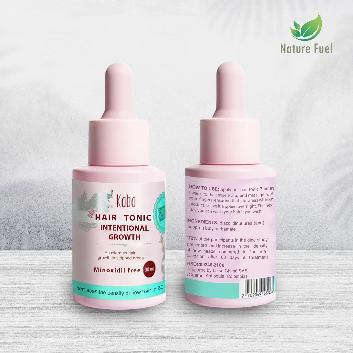 KABA Intensive Growth Hair Tonic | Natural Hair Growth & Anti-Hair Loss Treatment