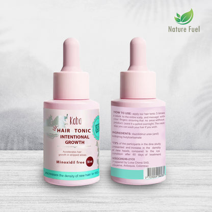 KABA Intensive Growth Hair Tonic | Natural Hair Growth & Anti-Hair Loss Treatment