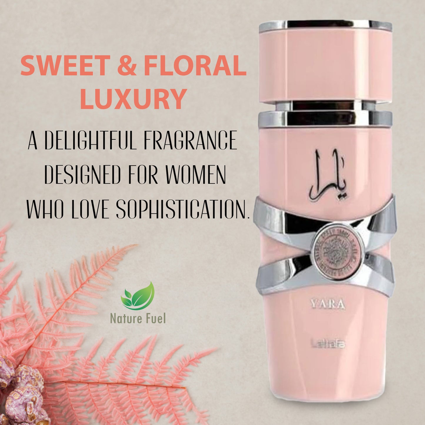 Lattafa Yara | Eau de Parfum for Women 100ml – Sweet, Fruity & Floral