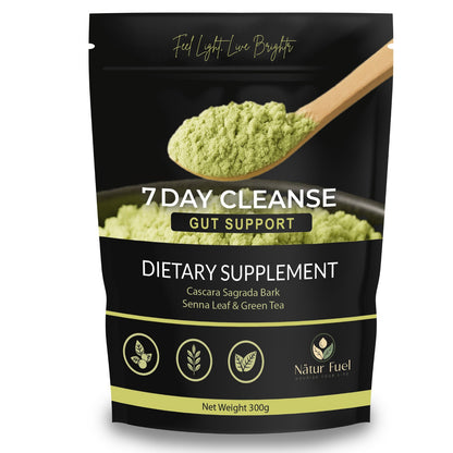 7-Day Gut & Colon Cleanse | Detox Powder with Senna & Psyllium