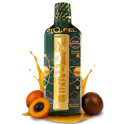 BIQ-FEL Natural Energy Booster  – 1 Box (25 Bottles) – Biqfel naturaly with Chontaduro, Borojó & Guaraná – Daily Liquid Supporter for Energy, Focus & Vitality