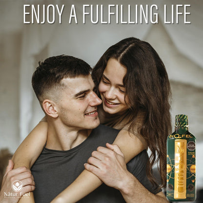 BIQ-FEL Natural Energy Booster – Chontaduro, Borojó & Guaraná – Biqfel Daily Liquid Supporter for Energy, Focus & Vitality