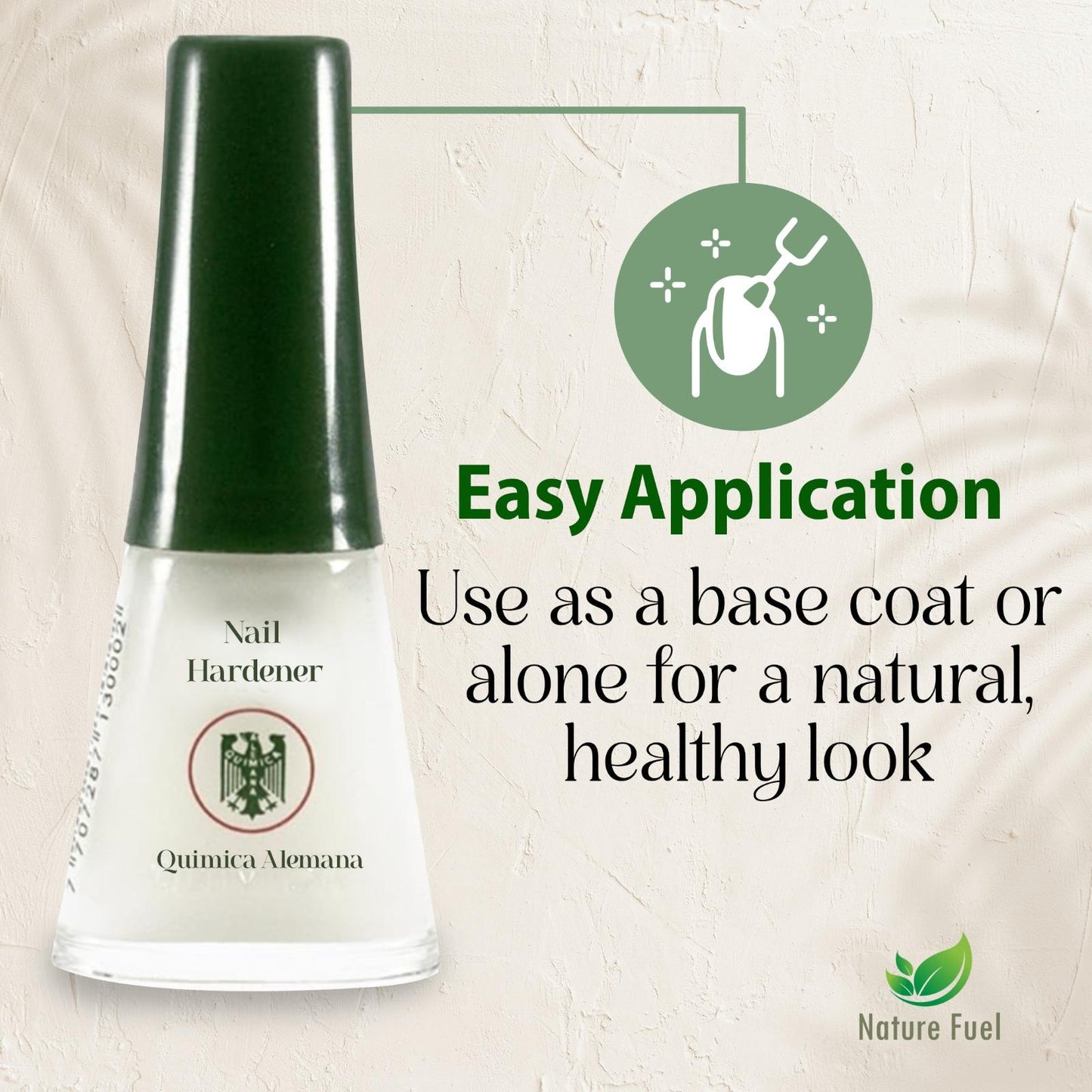 Química Alemana Nail Hardener | Pack of 2 – Strengthening Nail Treatment