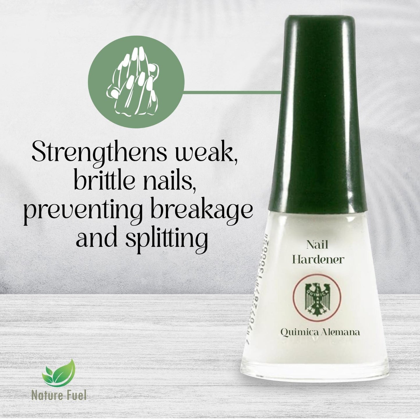 Química Alemana Nail Hardener | Pack of 2 – Strengthening Nail Treatment
