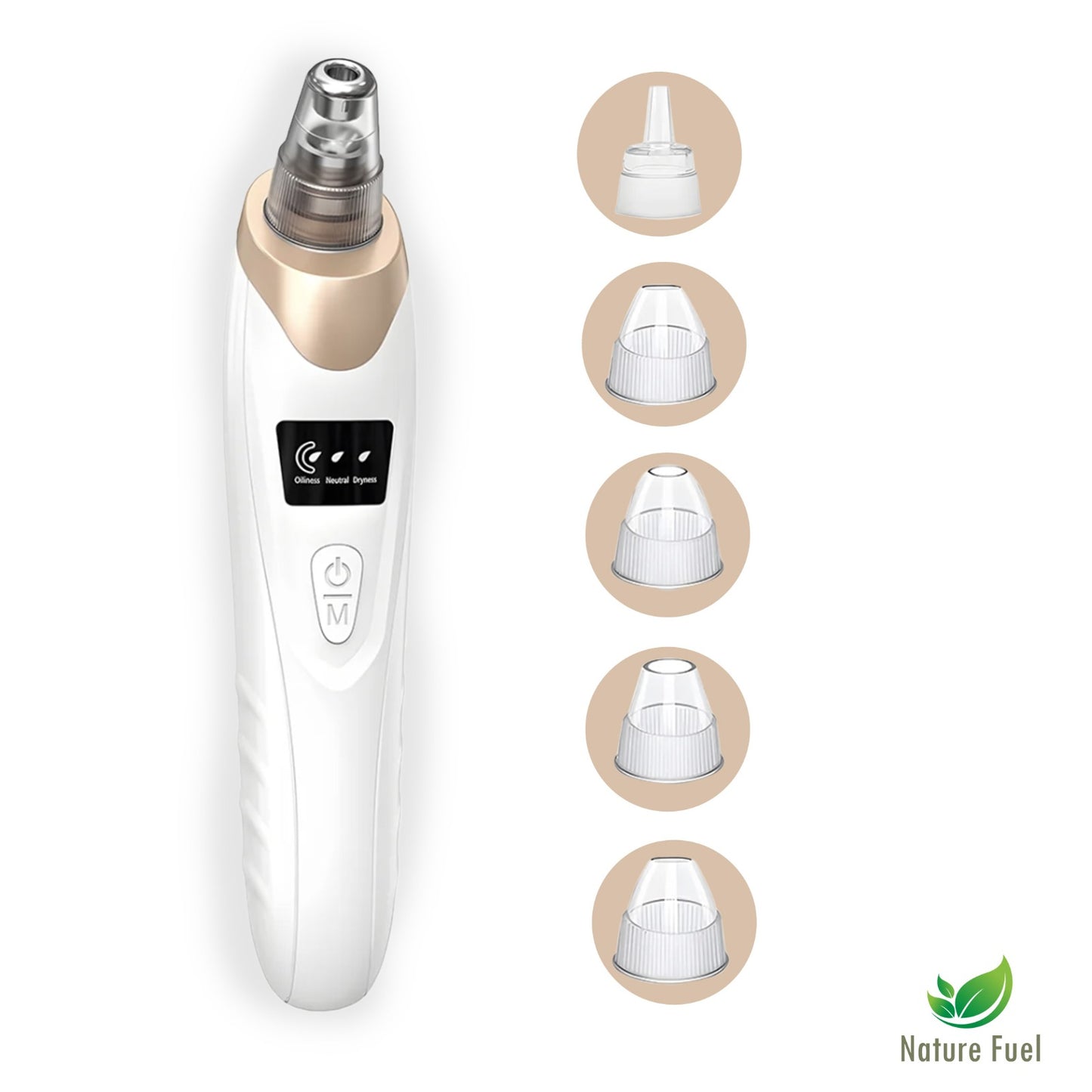 Blackhead Remover Vacuum | 5 Suction Levels, USB Rechargeable